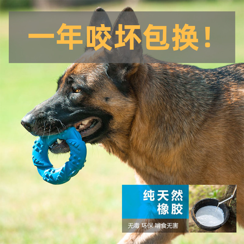 巨小萌贵为狗狗玩具飞盘狗专用耐咬金毛边牧拉布拉多宠物训狗飞环