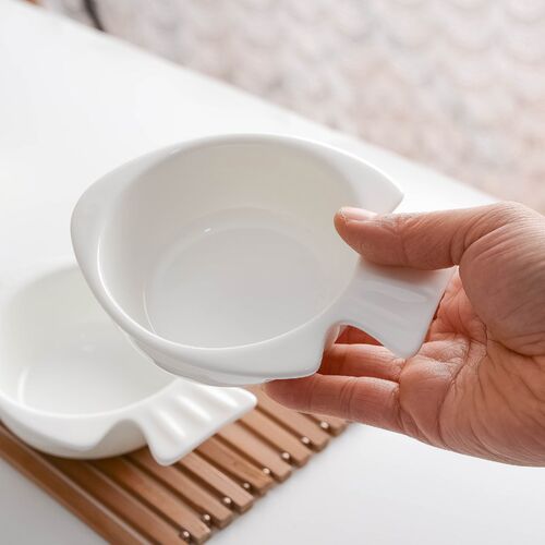 骨瓷小鱼碗儿童用小号米饭碗调料碗家用陶瓷料理碗碟雪糕碗甜点碗