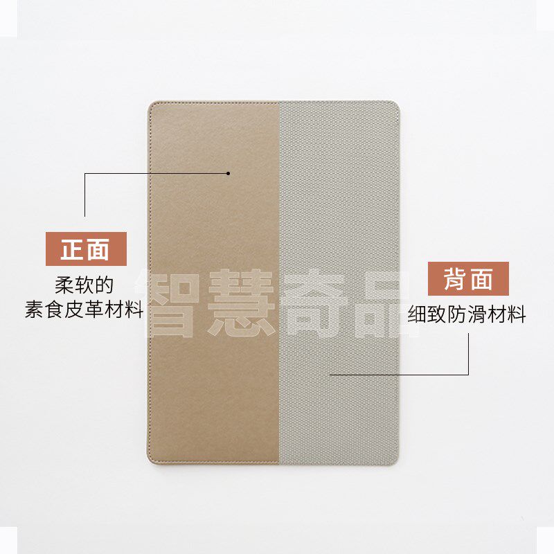 A4磁吸文件夹多功能皮革办公垫复写垫板活页板夹附带磁吸纸夹笔夹