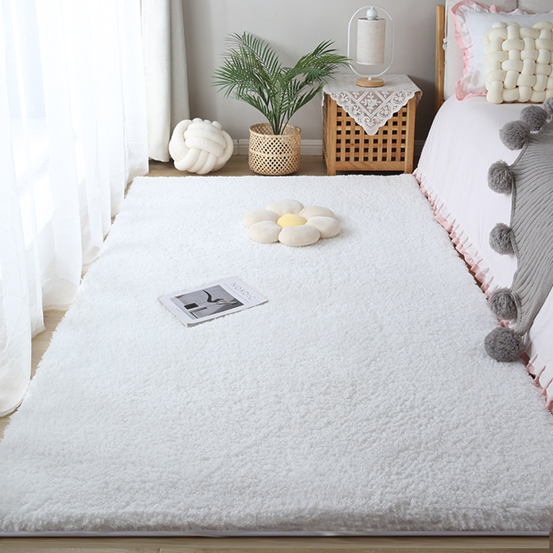 加厚毛绒床边毯卧室冬天少女网红房间布置家用主卧床前毛毯地垫,居家布艺,床边毯,淘宝优惠券,粉丝福利购,淘宝优惠卷