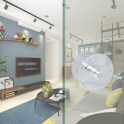 亚克力水晶简约方形大拉手玻璃门拉手商场大门单孔透明圆形大把手