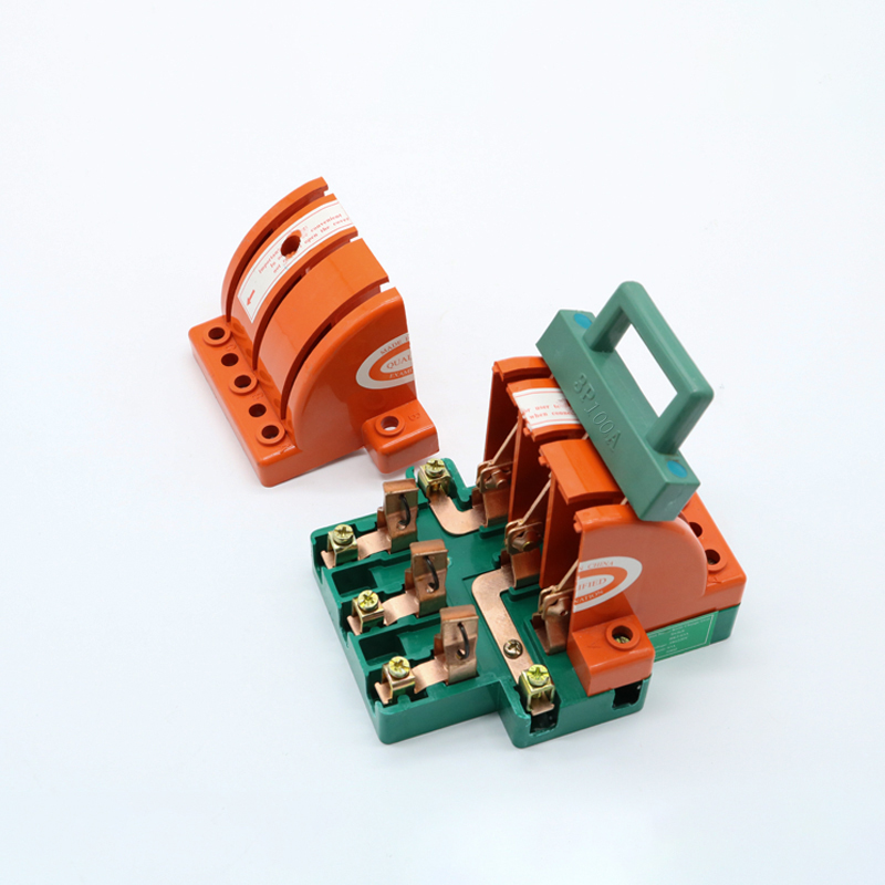 三相双投双向闸刀开关 3P 100A倒顺开关三相双电源切换转换开关