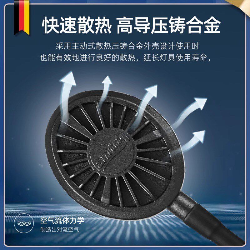 安彩小型鱼缸专用led灯防水全光谱照明灯高亮度水草鱼缸增艳夹灯