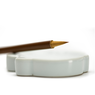 适意临溪纯狼毫专业级行书毛笔中号高档初学者入门书法学习毛笔