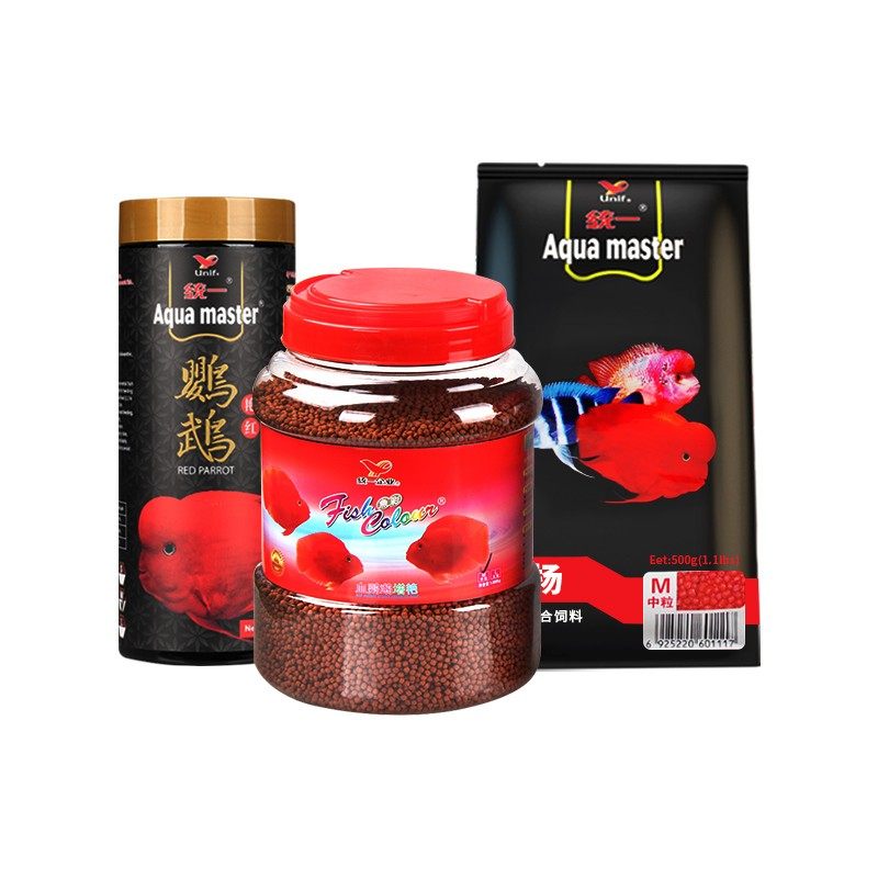 统一鹦鹉鱼饲料500克增红增色发财鱼食彩1088g血鹦鹉鱼粮中小颗粒,宠物/宠物食品及用品,观赏鱼饲料,淘宝优惠券,粉丝福利购,淘宝优惠卷