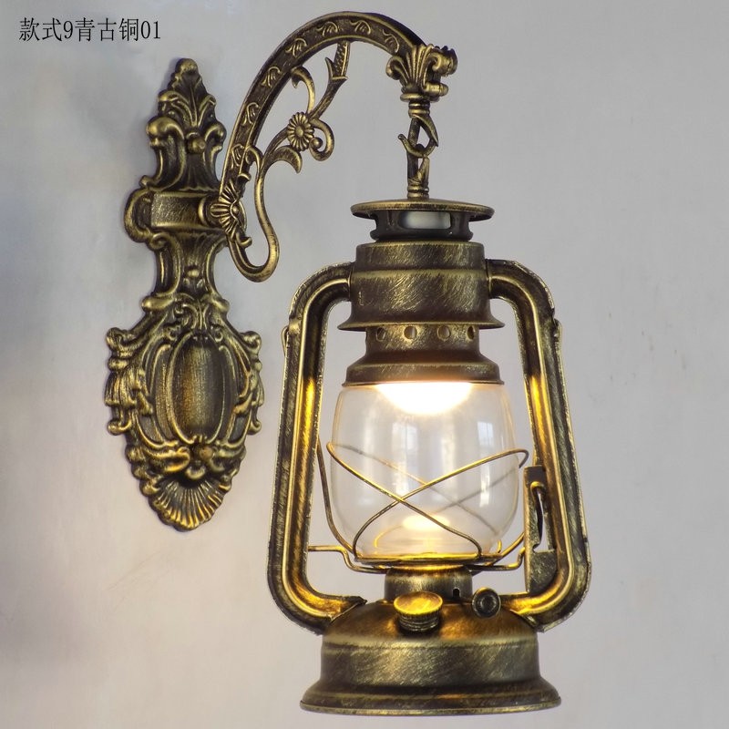 欧式仿古马灯壁灯厨房楼道农家乐咖啡屋茶楼书房走廊床头餐厅酒吧