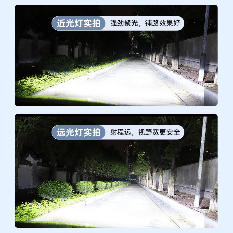 适用吉利帝豪GS帝豪GL改装专用远近光一体氙气大灯套装疝气灯9005