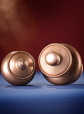 红铜摩尼宝瓶光面贡西藏式铜制抛光吉祥壶地藏龙王摆件工艺品居家