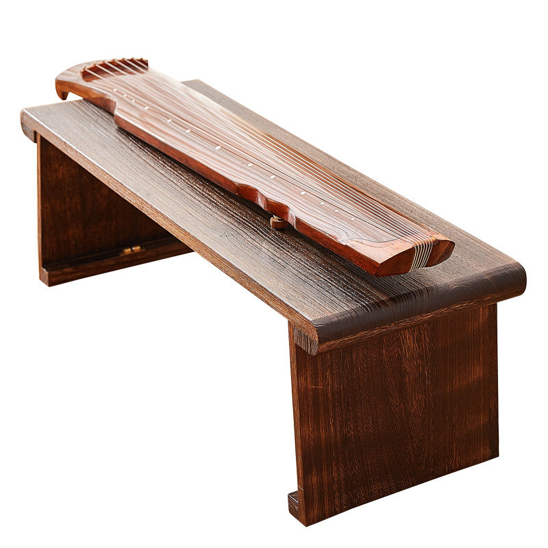 可折叠桐木古琴桌凳便携式禅意共鸣矮琴桌琴台古筝桌新中式国学桌