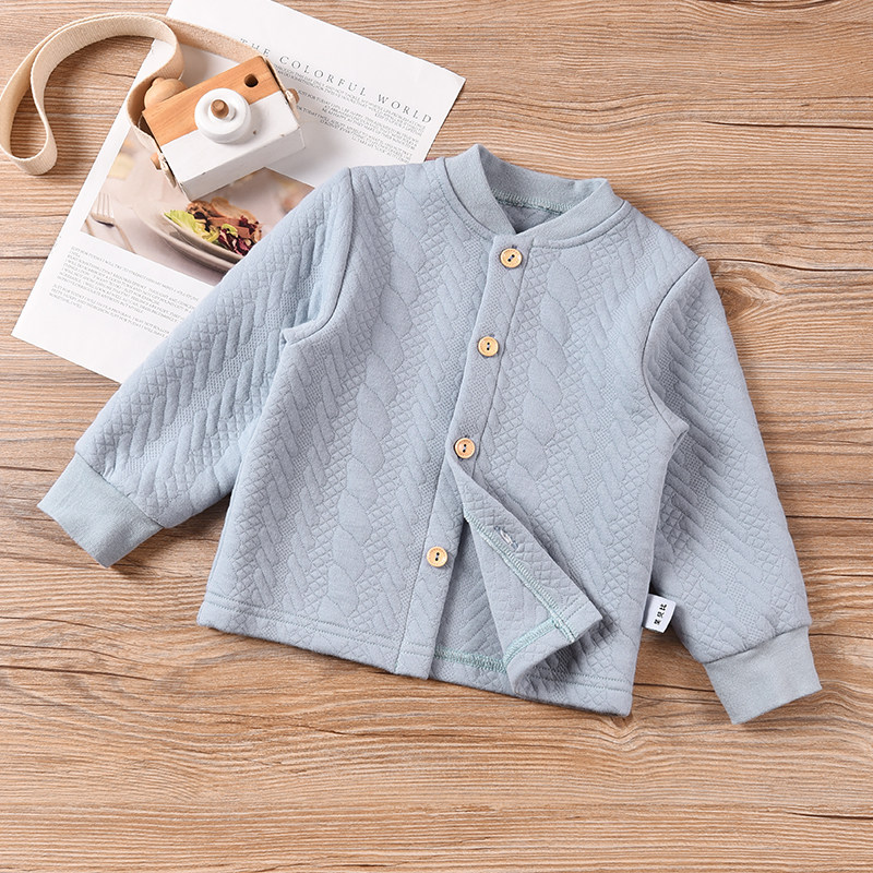 宝宝单件上衣纯棉保暖衣秋冬季婴儿夹棉开衫棉衣男女儿童内衣,童装/婴儿装/亲子装,保暖上装,淘宝优惠券,粉丝福利购,淘宝优惠卷