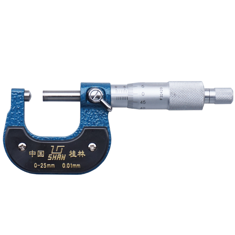桂林壁厚千分尺管壁厚千分尺0-25mm0.01机械外径千分尺厚度千分卡