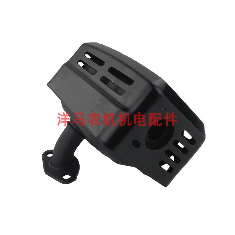 小型汽油机抹光机水泵配件168F 170F GX160 200消音器排气管消声