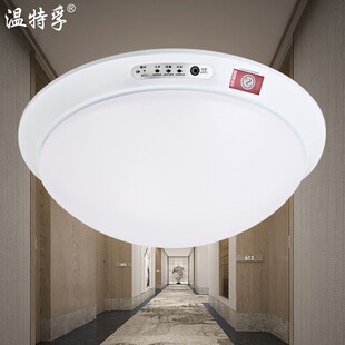 温特孚消防应急吸顶灯led感应应急灯楼道走廊过道疏散逃生照明灯