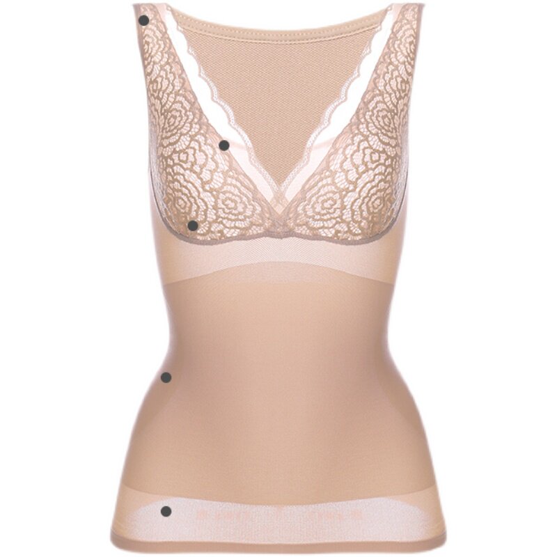 保暖塑身衣束腰瘦肚子塑形紧身收腹背心女上半身束身塑型美体内衣