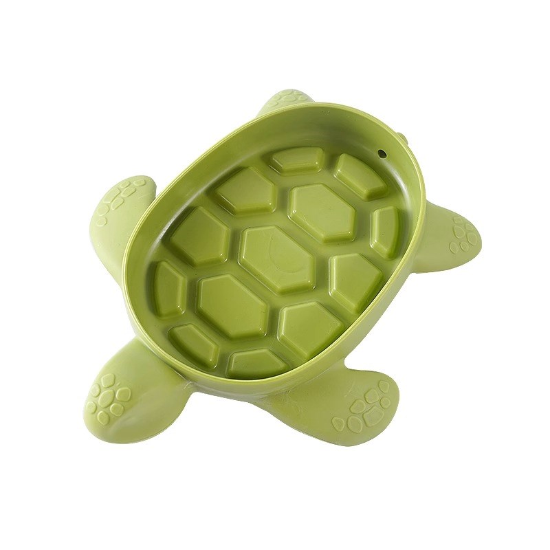 海龟肥皂盒2024新款家用卫生间高档沥水洗手台创意可爱乌龟香皂盒