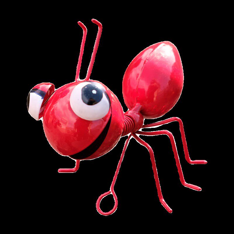 铁艺田园风蚂蚁壁饰创意蜗牛摆件酒吧餐厅复古壁挂墙面装饰品可挂