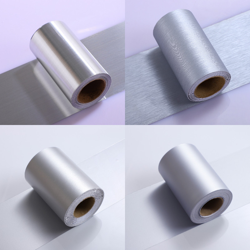 铝合金门窗框改色窗户包边贴银色金属不锈钢踢脚线贴纸自粘装饰条,家居饰品,软装墙贴,淘宝优惠券,粉丝福利购,淘宝优惠卷