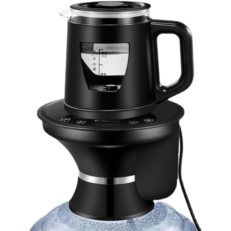 美能迪桶装电动抽水吸水上水器多功能快速饮水机底部上水烧水壶