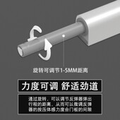 橱柜衣柜门反弹器免拉手按压式 重型碰珠强力合页 隐形自动门板暗装