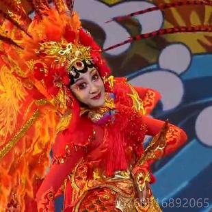 高档2019春晚英姿演舞服春晚戏曲舞蹈服装英姿京剧表蹈服俏花旦舞