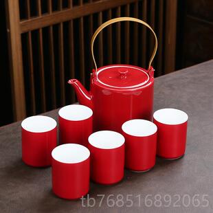 高档茶壶大具套装节礼日过年结婚茶庆家用茶杯送高档创意红茶具伴