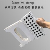 出口加厚塑料折叠凳子椅子便携式 户外家用儿童成人马扎摆摊小板凳
