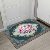 欧式 门垫进门入户门地垫脚垫门口垫门厅客厅家用可裁剪地毯厨房垫