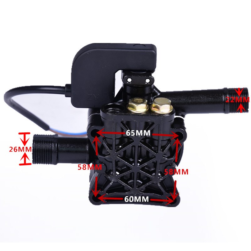 家用220V港猫黑猫金丝猫1508便携清洗机洗车机洗车泵泵头配件