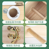 虎皮鹦鹉繁殖箱玄凤牡丹鸟笼子窝保暖鸟窝巢鸟笼用品孵化箱式 木质