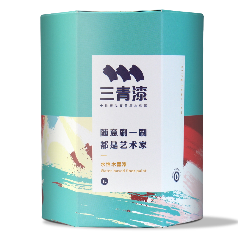 三青水性漆油漆木器漆三清家具门改色翻新漆家用环保木漆自刷涂料