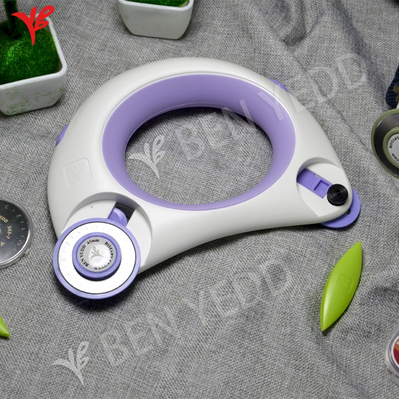 BEN YEDD布艺刀双头轮刀手持式裁布刀布料割布刀圆片