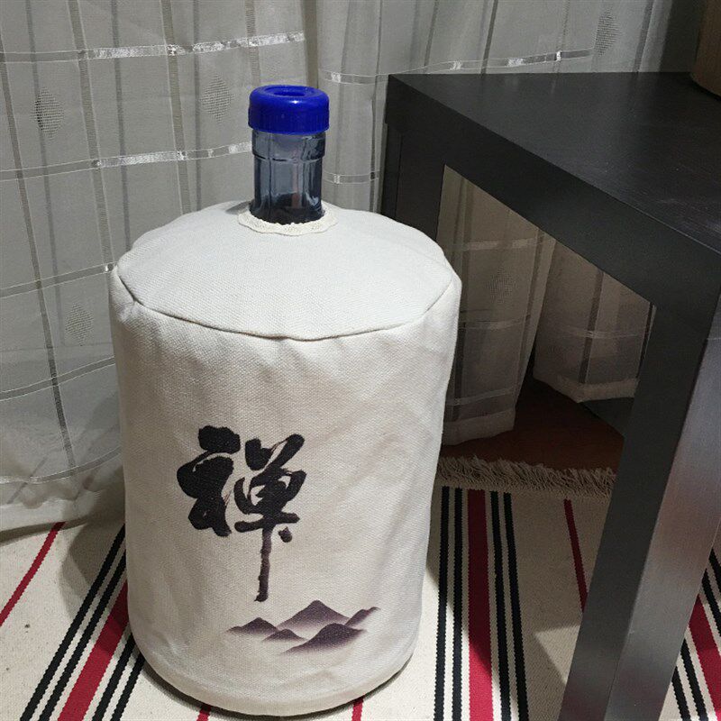 饮水机大桶水纯净水桶罩简约北欧定制个性素雅包邮一个龟背坐立式