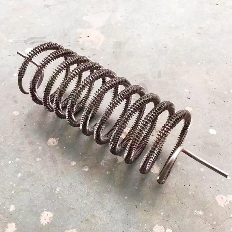 绕散热片U型紫铜管弯3分换热管蛇形铜翅片管蒸汽加热管12*1.5铜管