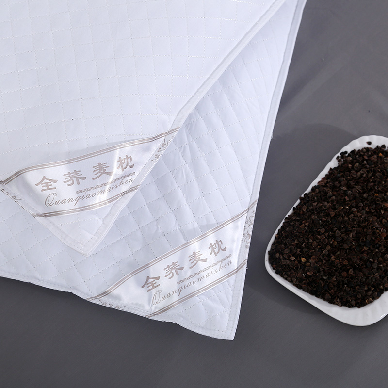 荞麦枕头单人全荞麦壳学生儿童护颈椎宿舍枕头芯荞麦皮整头助睡眠