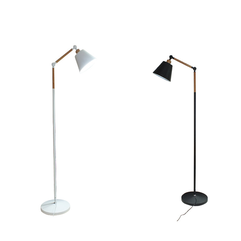 北欧简约落地灯极简 轻奢遥控智能护眼LED床头落地台灯客厅卧室灯