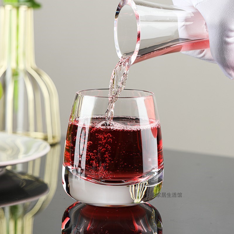 高档水晶玻璃酒具餐厅红酒醒酒器洋酒杯威士忌杯展厅酒壶酒柜饰品图片