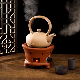 升级大功率调温煮茶炉罐罐茶煮咖啡黄酒保温烧水黑晶炉电热炉家用