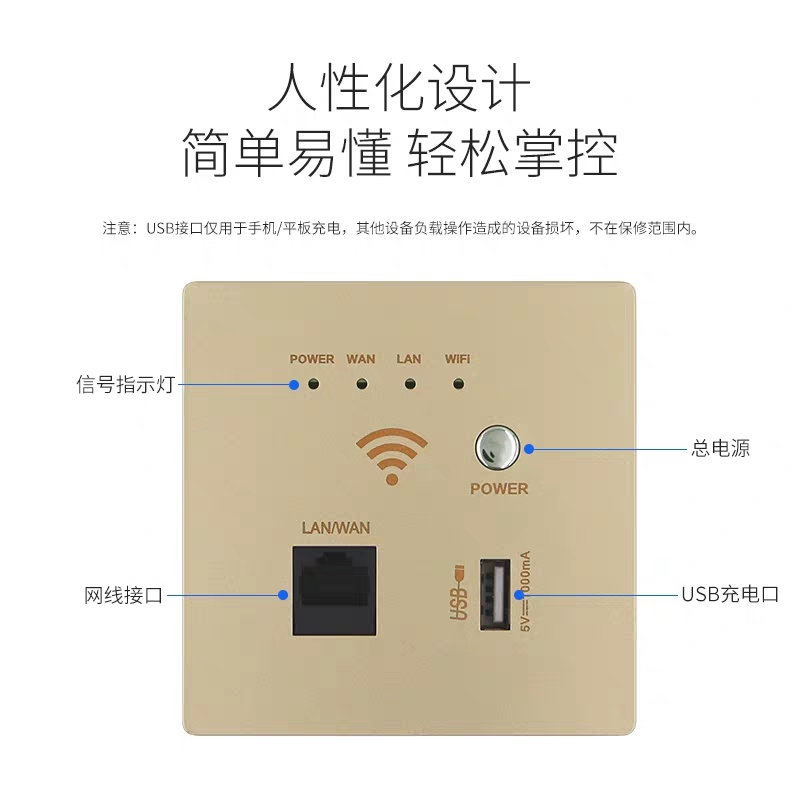控制器插头网络控制网线电插板电源路由器无线面板插排学生带家居