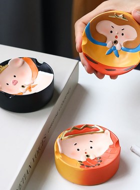 福气西游系列摆件卡通悟空客厅装饰桌面小摆设创意线香插实用礼物