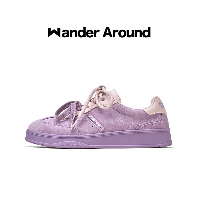 速发高货女款增高德训鞋Wander around2026春秋新款紫色图片