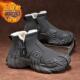 正品 零下40度防寒皮毛一体 男士 高货东北雪地靴男冬季 加绒保暖棉鞋