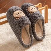 高货棉拖鞋 男士 2025新款 正品 冬季 室内居家厚底防滑保暖加绒加厚毛