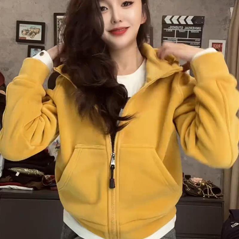 正品高货韩系穿搭加绒加厚