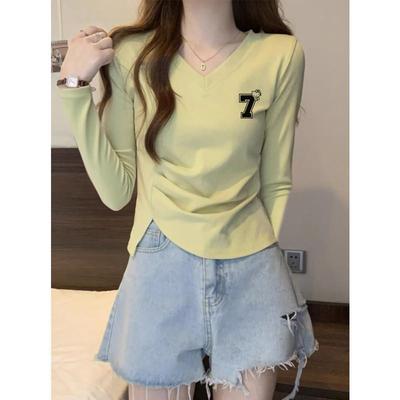 正品高货2025新款今年流行爆款chic上衣女早秋冬季内搭打底衫高级