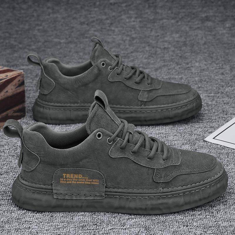 高货小众帆布男鞋冬季工地干活运动休闲上班工作板鞋防滑耐磨布鞋