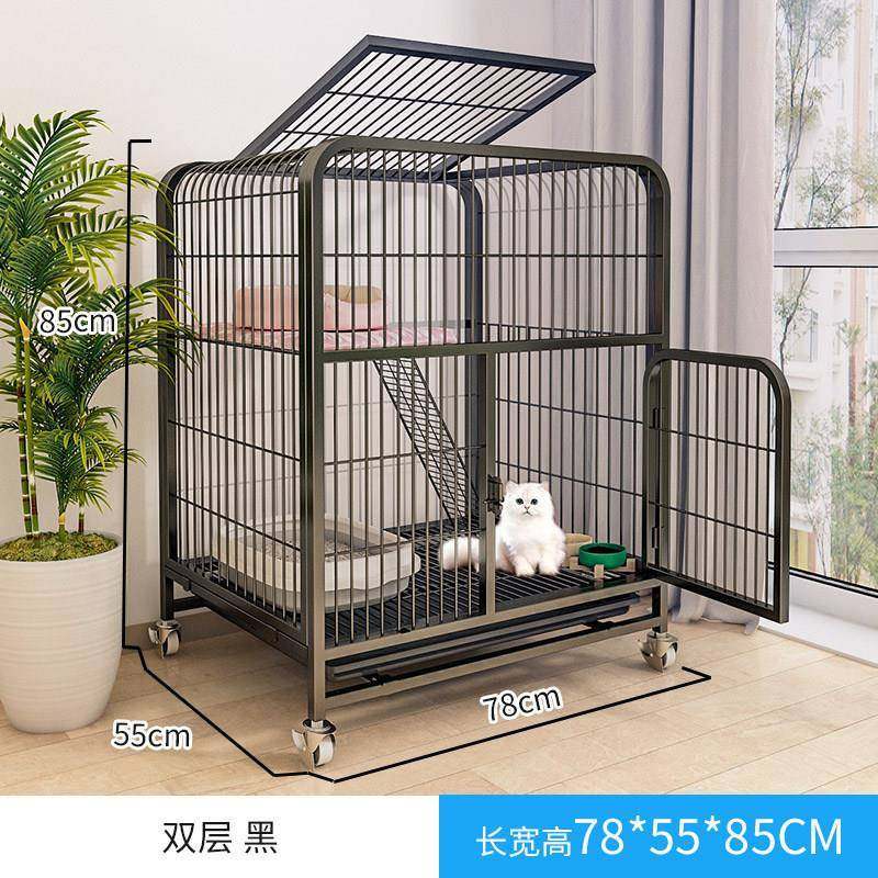 猫笼别墅超大自由空间家用猫笼子室内两层带厕所猫咪宠物猫舍猫屋,3C数码配件,其它配件,淘宝优惠券,粉丝福利购,淘宝优惠卷