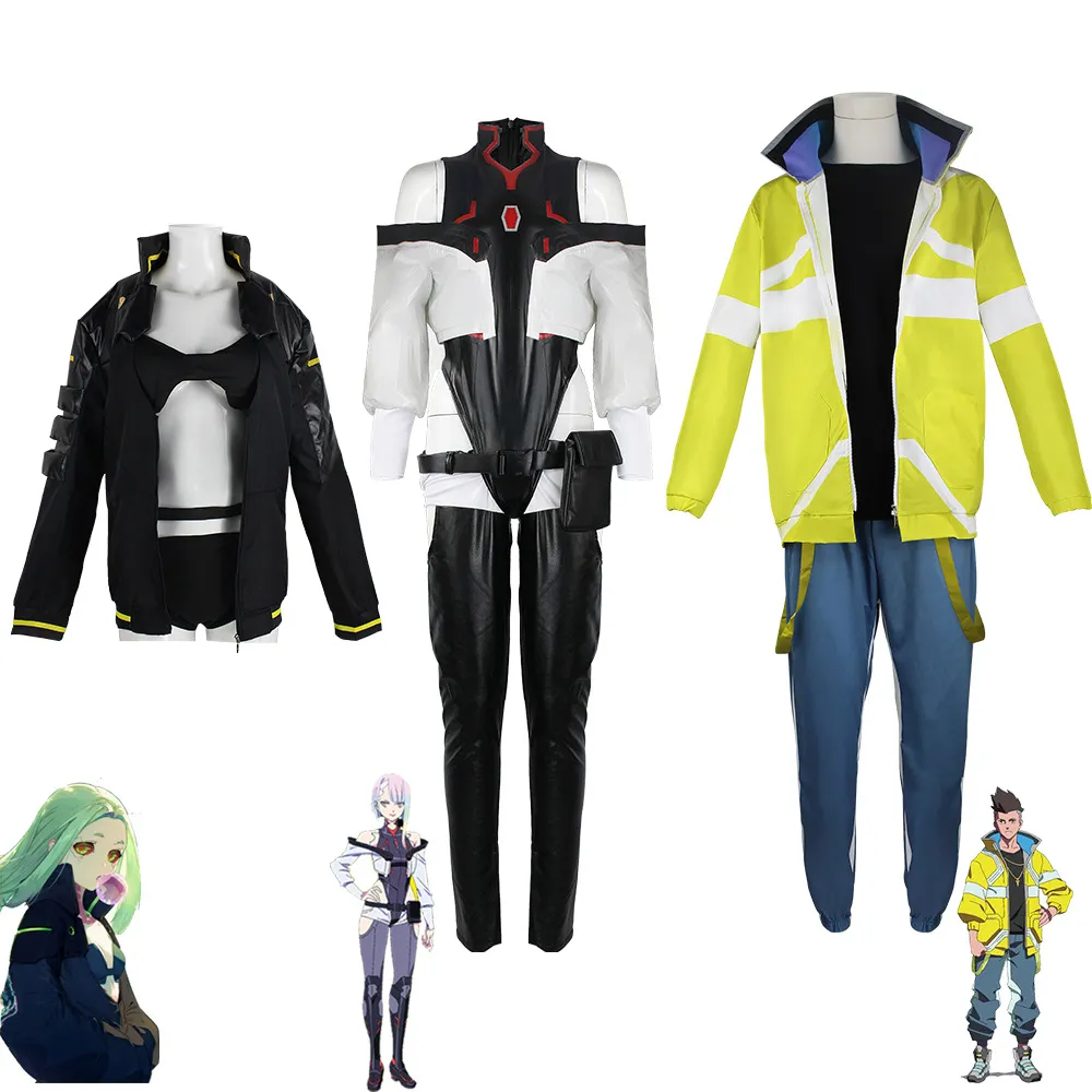 赛博朋克边缘行者cos服大卫露西丽贝卡2077服装赛博浪客cospaly