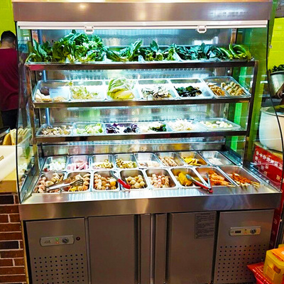 冰箱led冷藏保险照明冷柜点菜展示C风幕柜专用防水220v硬灯条灯管