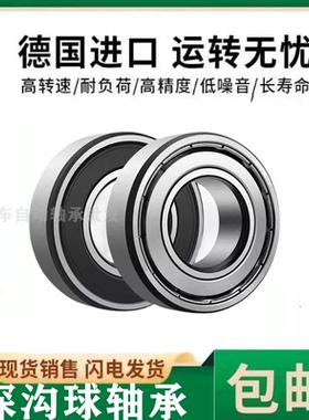 德国进口深沟球轴承6020 6021 6022 6024 6026 6028 6030 ZZ 2RZ