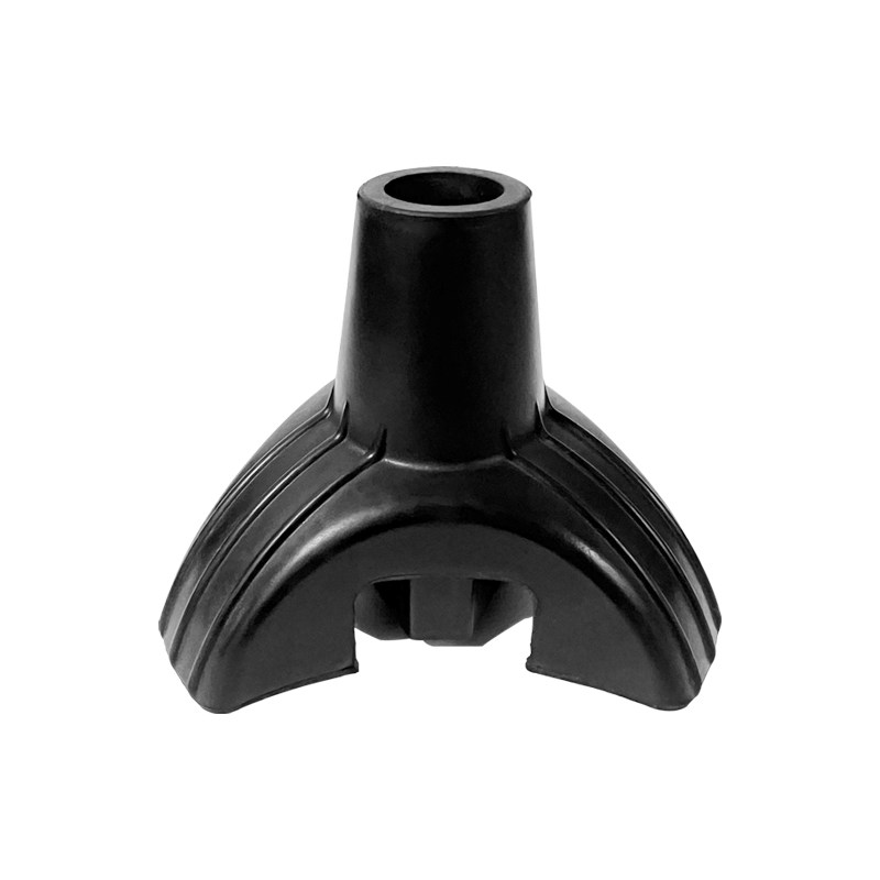 元气地带老人拐杖三脚橡胶脚垫防滑耐用固定三脚底座稳固抗压脚垫